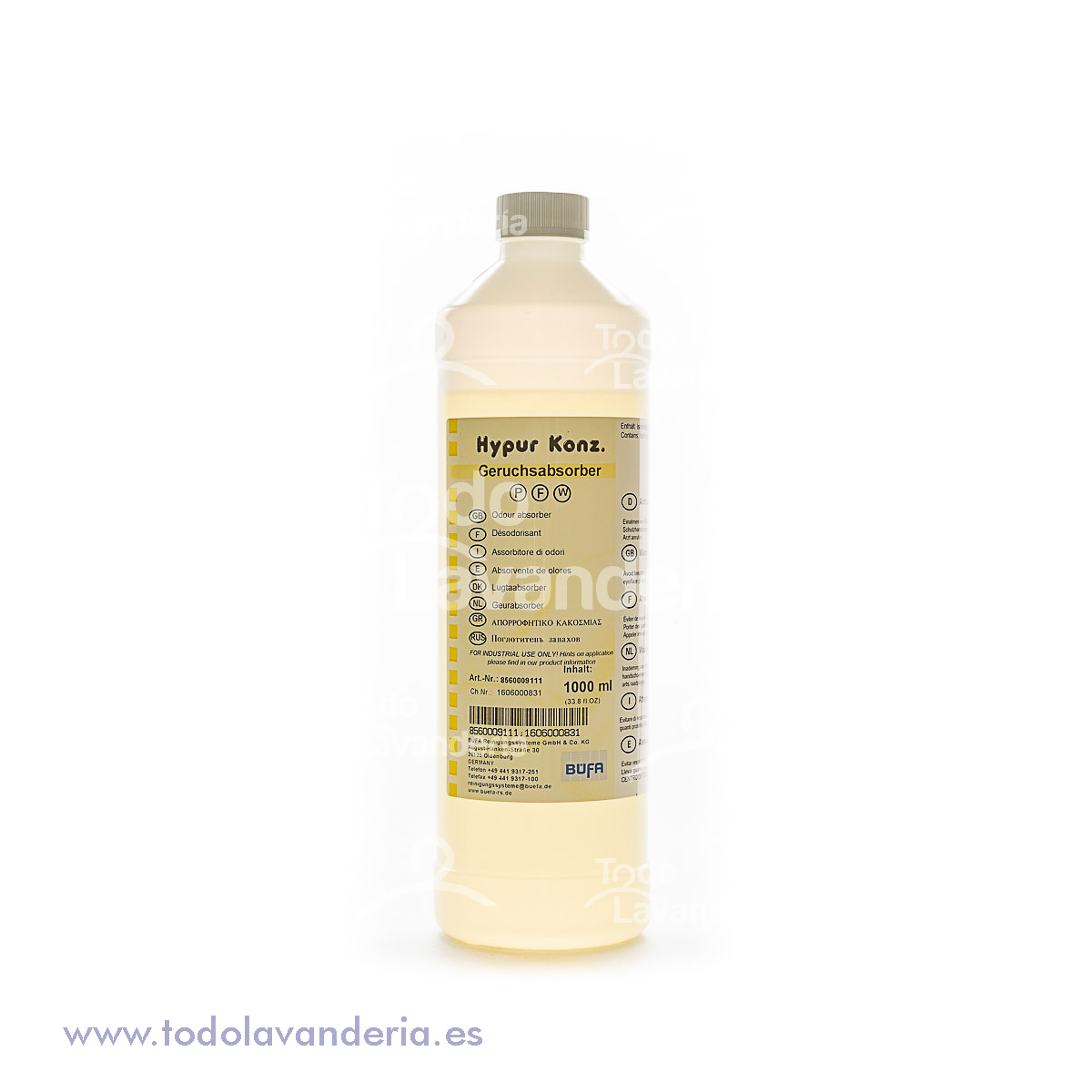 DESINFECTANTE CONCENTRADO HYPUR  - 1 LT