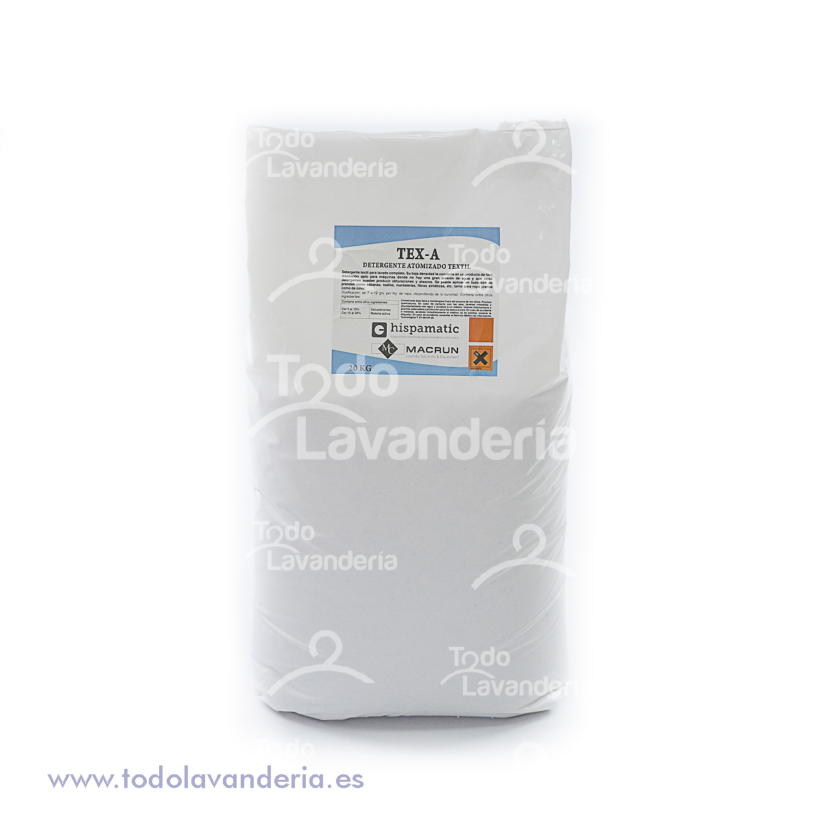 DETERGENTE ATOMIZADO POLVO - 20 kg