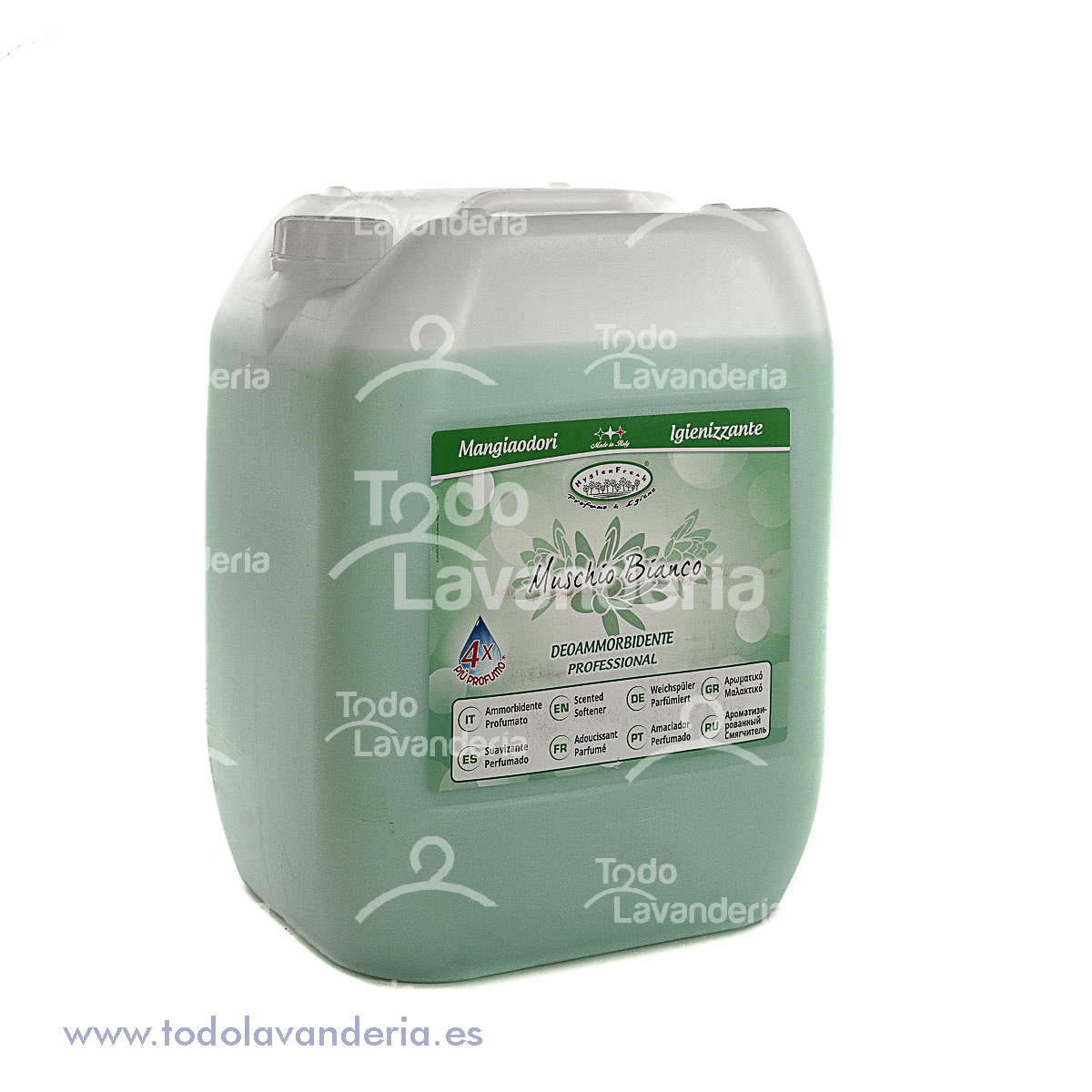 SUAVIZANTE HIGIENFRESH MUSGO BIANCO - 20 KG