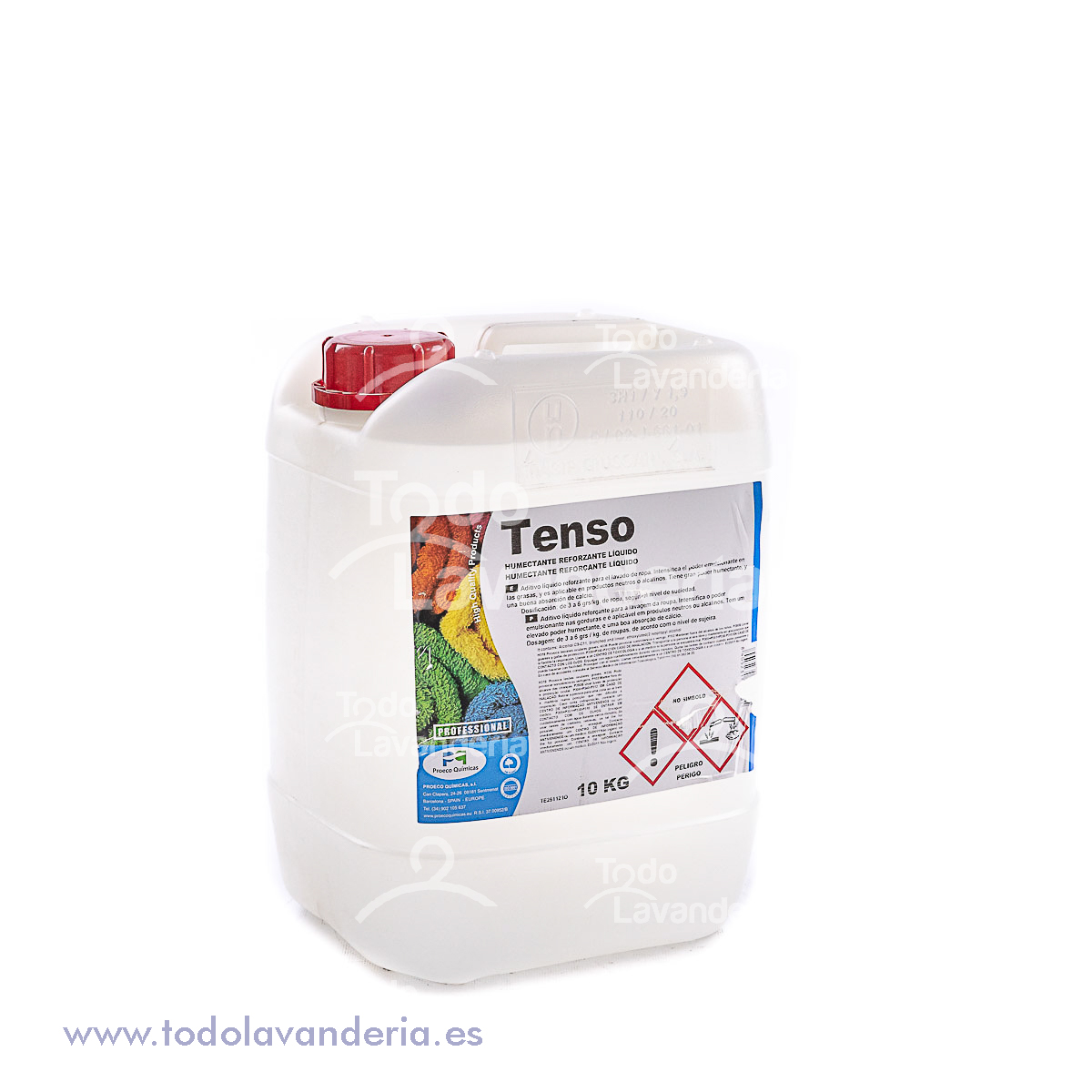 HUMECTANTE REFORZADO  TENSO LIQUIDO - 10 LT